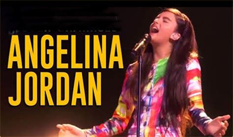 Mga video ng angelina jordan.